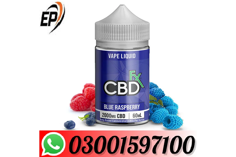 New Blue Raspberry CBD Vape Juice In Karachi(03001597100)