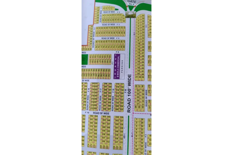 ڈھاکہ رہبر 5 مرلہ پلاٹ