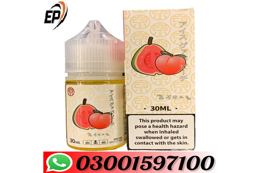 Order By Iced Guava Peach By Tokyo Salt 30ml In Lahore(03001597100)