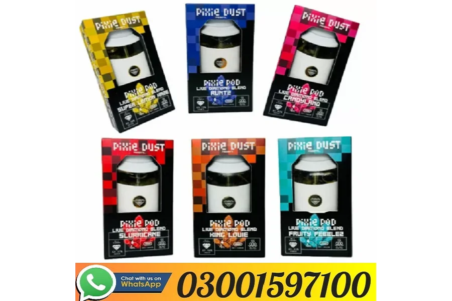 Original Pixie Pod 4ml Disposable Live Diamond Blend In Karachi - 0300