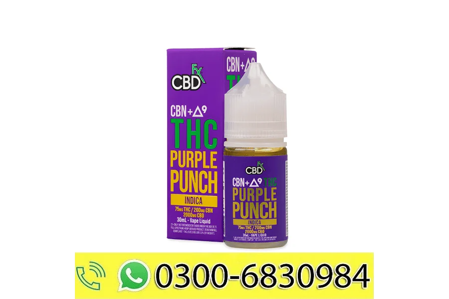 THC Vape Juice Purple Punch in Karachi | Buy Now - 03006830984&quot;