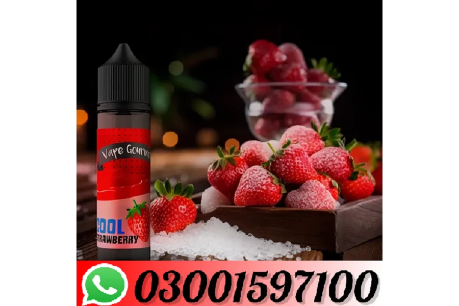 Order By Strawberry Vape Juice 100ML In Karachi(03001597100)