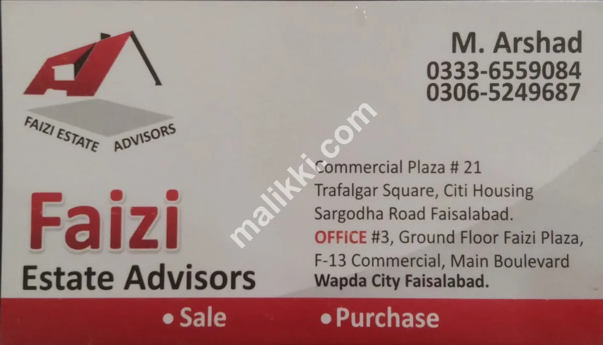 سٹی ہاؤسنگ میں 10 مرلہ رہائشی پلاٹ برائے فروخت 