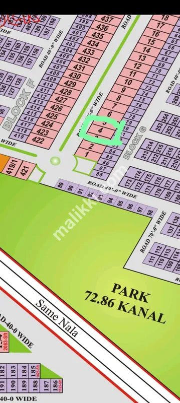 10 Marla Plot for sale in Citi Housing Sargodha road 