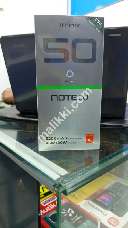 INFINIX NOTE 50 فروخت کے لیے دستیاب ہے۔