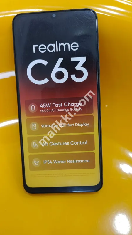 Realme C63 فروخت کے لیے دستیاب ہے۔