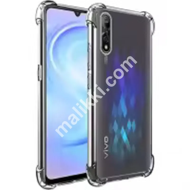 Vivo_S1 Anti Shock Corner Bumper 1.5mm Soft Transparent Jelly Cover