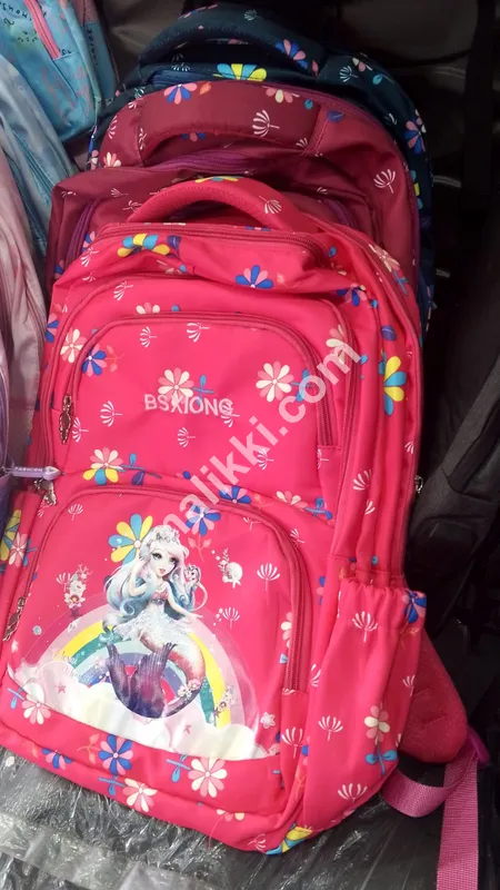 Red Color School Bag for Sale 