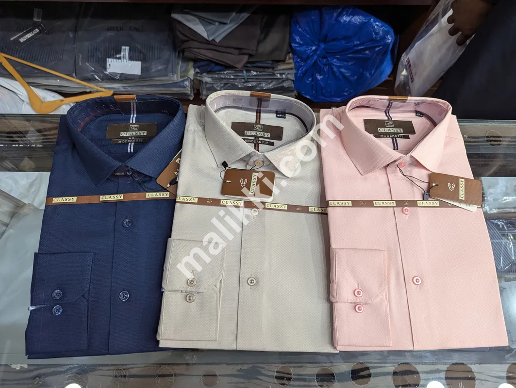 Dobby Cotton Dress Shirt