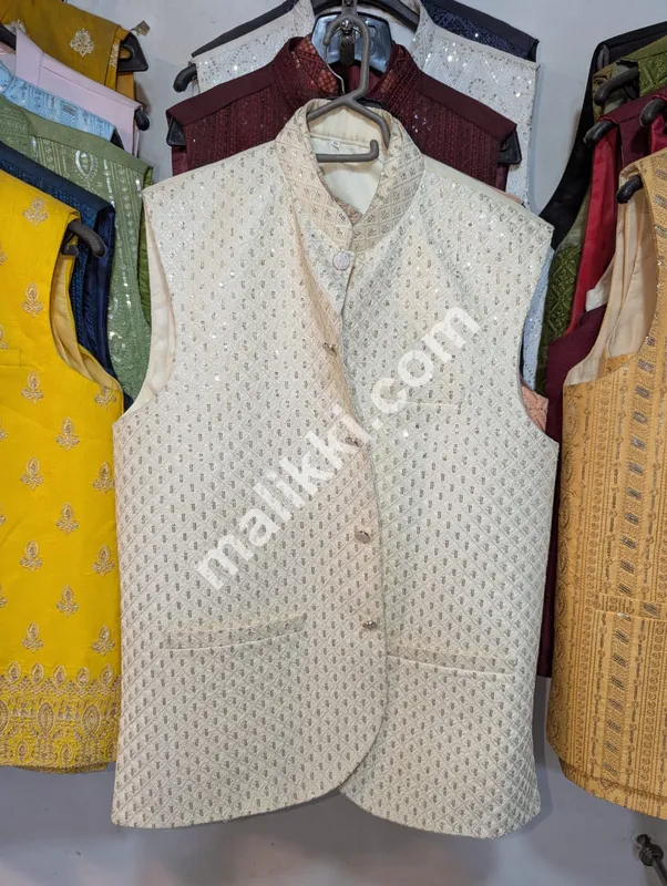 Mehndi Waist Coat