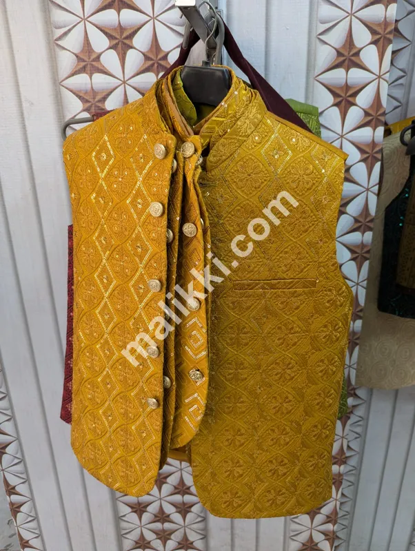 Kids Mehndi Waist Coat