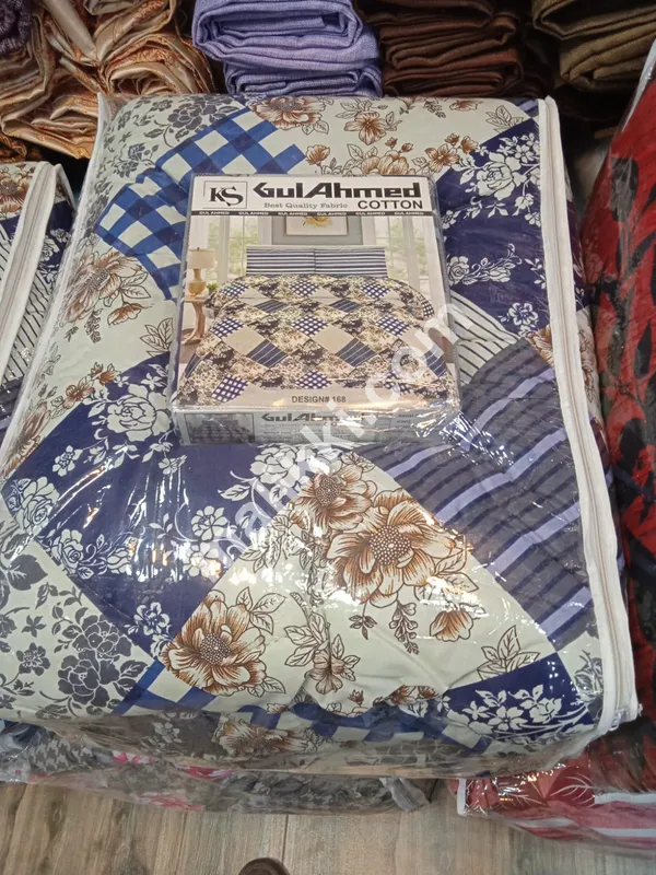 Quilts with bed sheets