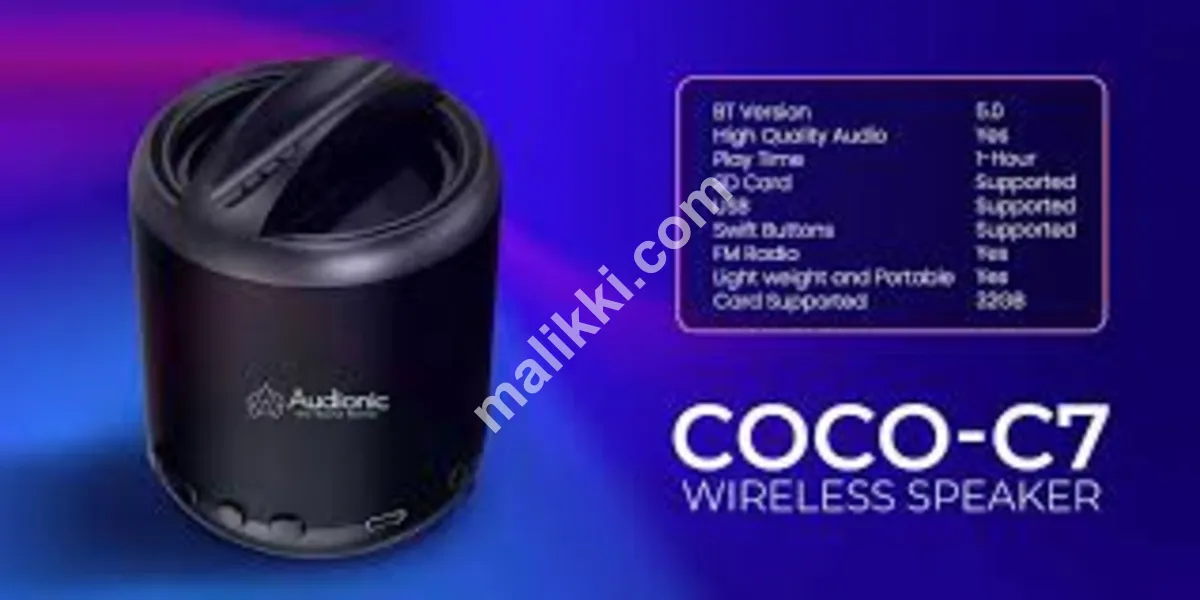 Audionic COCO C7 Wireless Speaker Available for Sale