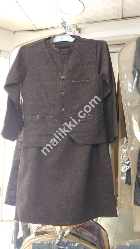 Kid's 3 Piece Suit in Black Color 