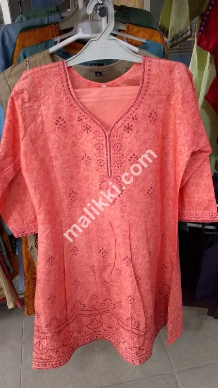 Two Piece Peach Dress