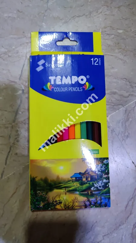   TEMPO Pencils Color 12 Pack Available For