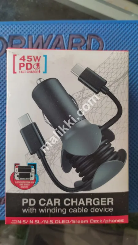 45W PD Fast Charging Adapter With USB-C Cable
