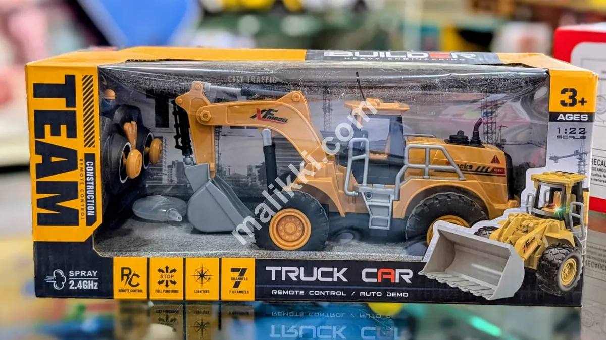 Remote Controlled Heavy Loader Truck for Kids