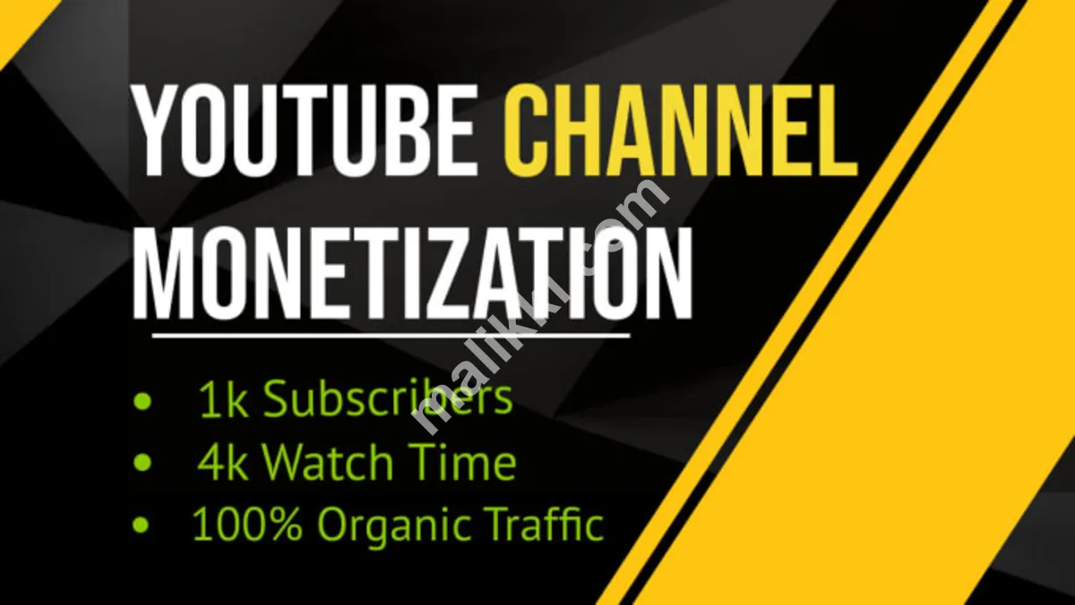 YouTube channel monetization service's buy 4k watch time nondrop 1k subscribers