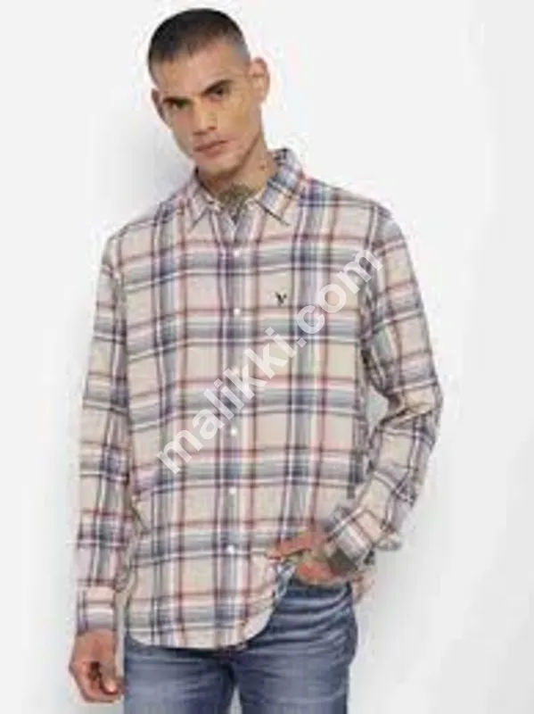 multi color American Eagle Check Shirt