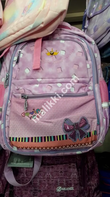 Pink School Bag