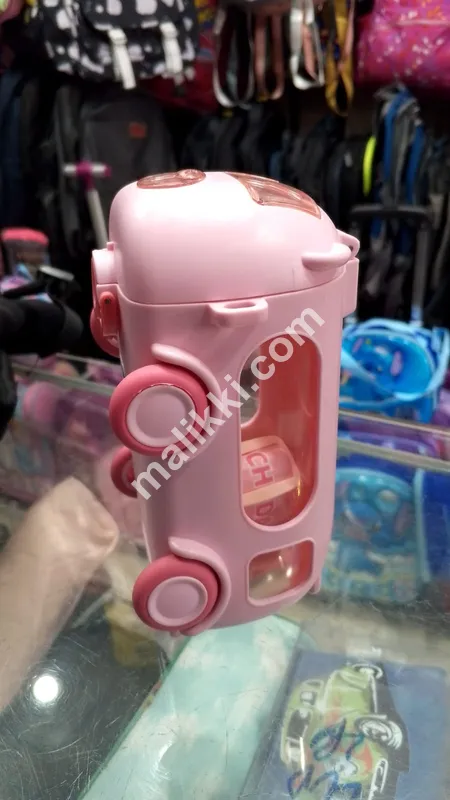 Pink Kids Water Bottle 