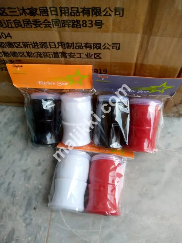 Salt & Pepper Bottles 2 pcs