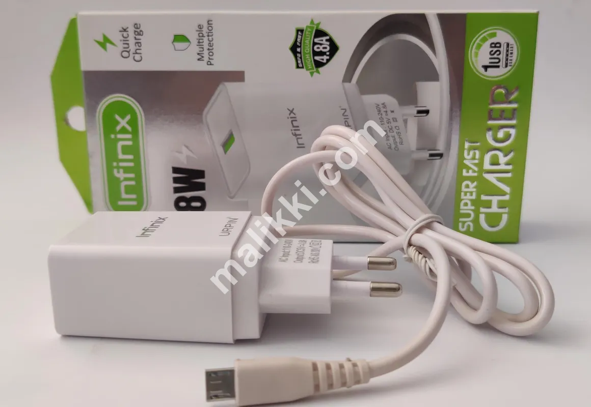 Infinix 18W  (1USB) SUPER FAST CHARGER