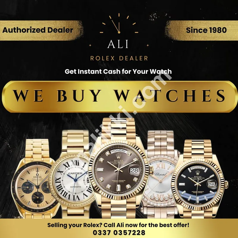 LUXURY WATCH BUYER INSTANT CASH 4 ROLEX OMEGA CARTIER PATEK IWC TODAY
