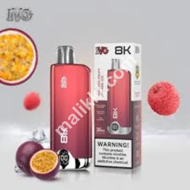 IVG 8K Passion Fruit Lychee Ice (35mg) 1 Piece