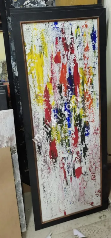 کمرے 1 x 3 فٹ کے لیے آئل پینٹ کینوس کا فریم  