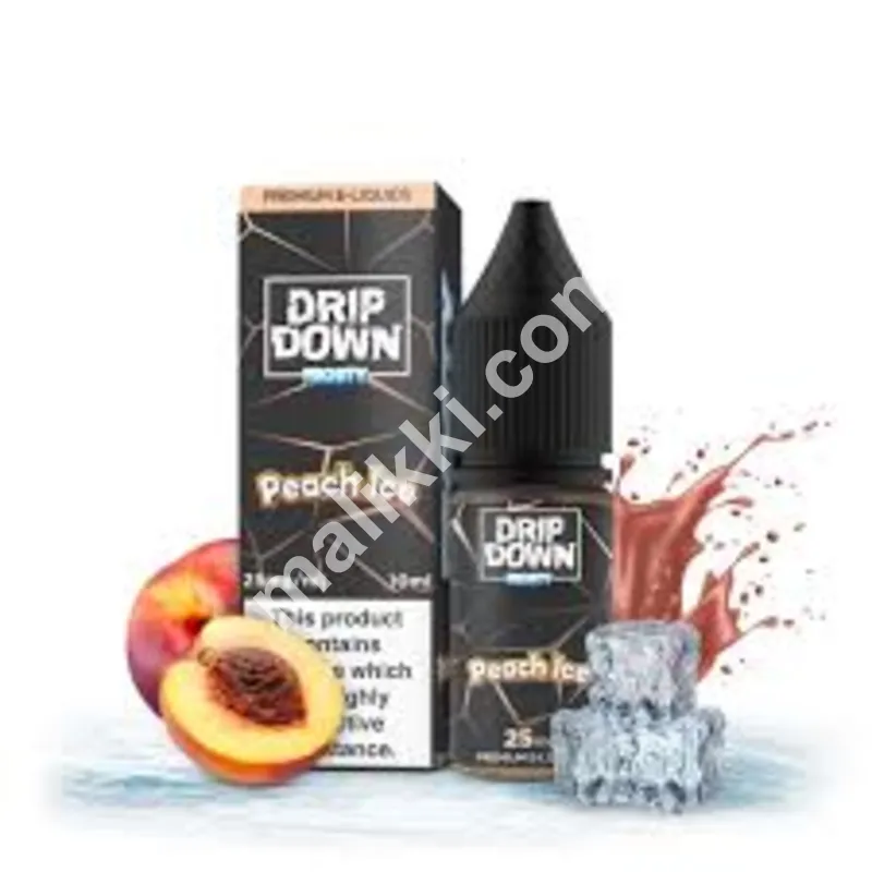 Drip Down Peach Ice (25mg) Imported 10ml