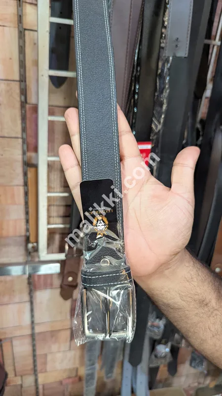 Plain Black Belt