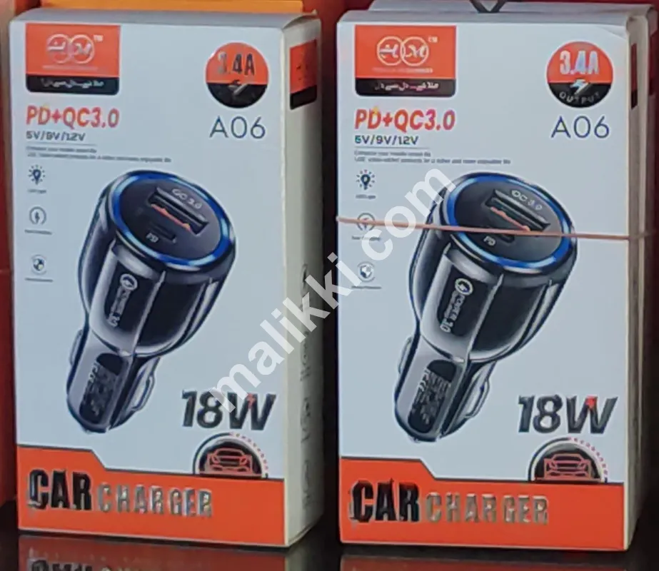 USB Car Charger Quick Charge 3.0 PD+QC Type C
