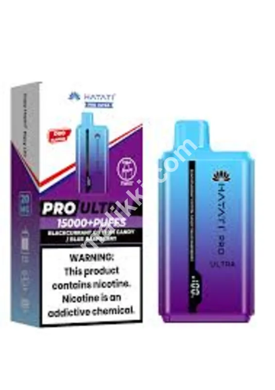 Hayati Pro Ultra Disposable 15K Puff Blackcurrant Cotton Candy / Blue Raspberry