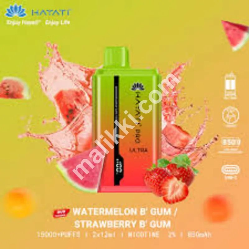 Hayati Pro Ultra Disposable 15K Puff Watermelon BGum / Strawberry BGum