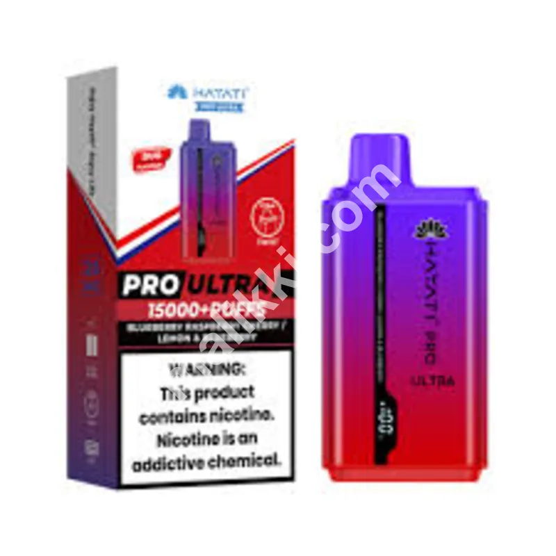 Hayati Pro Ultra Disposable 15K Puff Blueberry Raspberry Cherry / Lemon & Blueberry