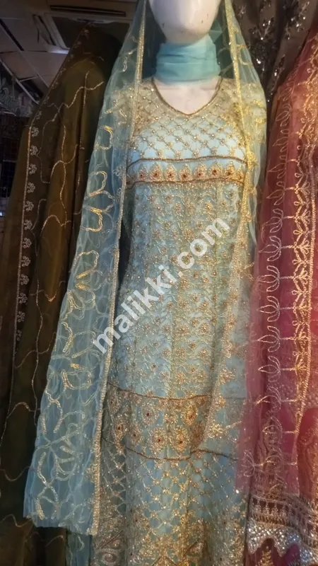 Fancy Net Frock for Ladies