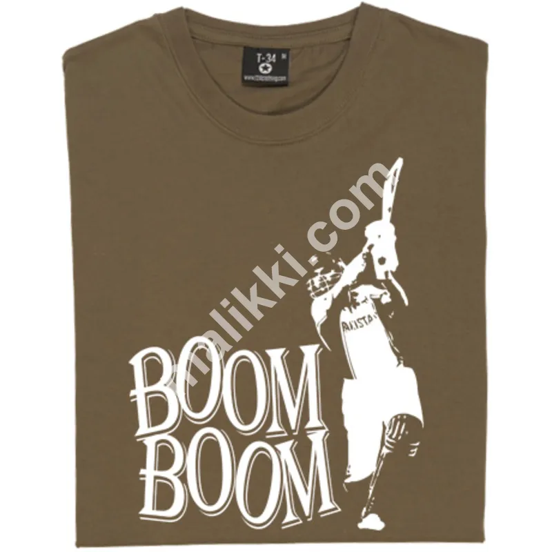 Boom Boom Afridi T-shirt Design