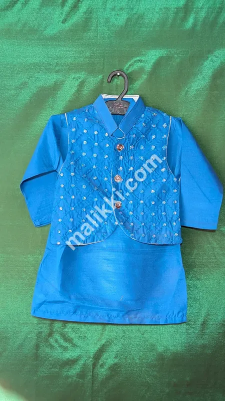 بچوں کی شلوار قمیض بلیو