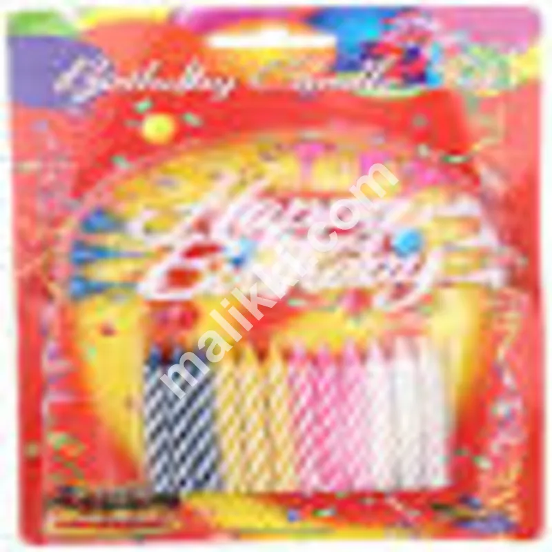 ہیپی برتھ ڈے کینڈلز - F12، ملٹی کلر