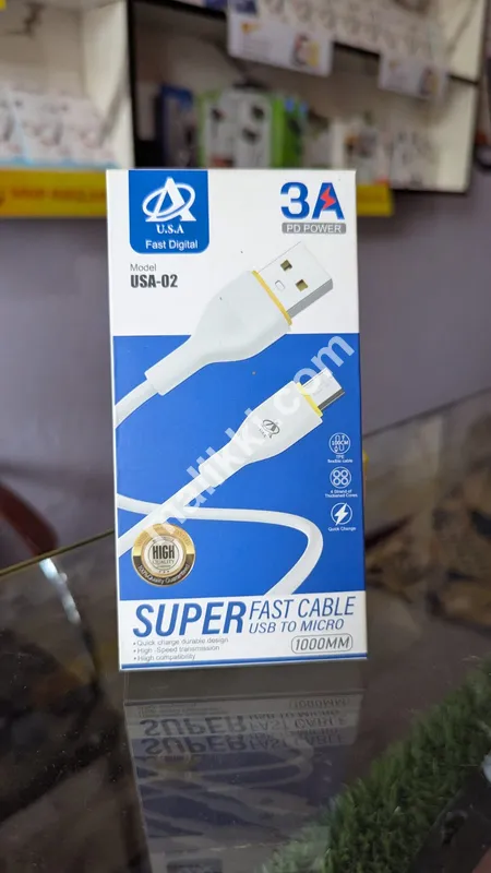 U.S.A 3A Super Fast Cable USA-02