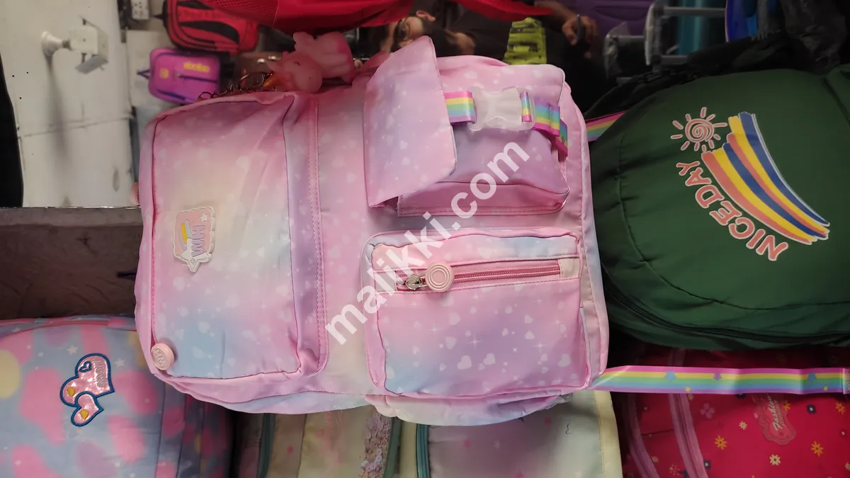 School Bag For Girls with Extra Pockets