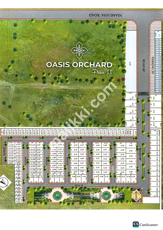 3 Marla Plots Available on Installments in Oasis Orchard Phase-II  