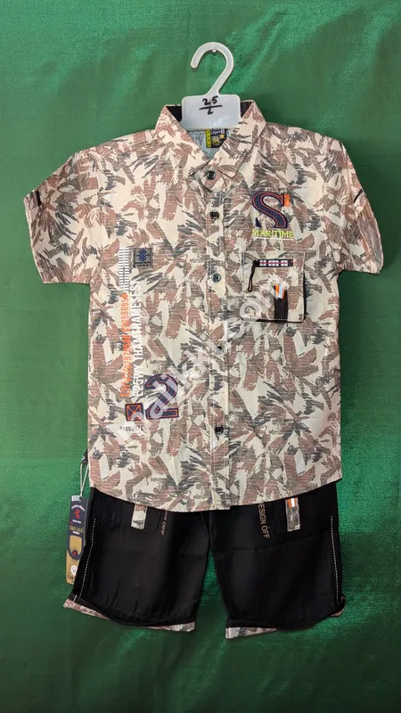 Kids Summer Style Pent Shirt