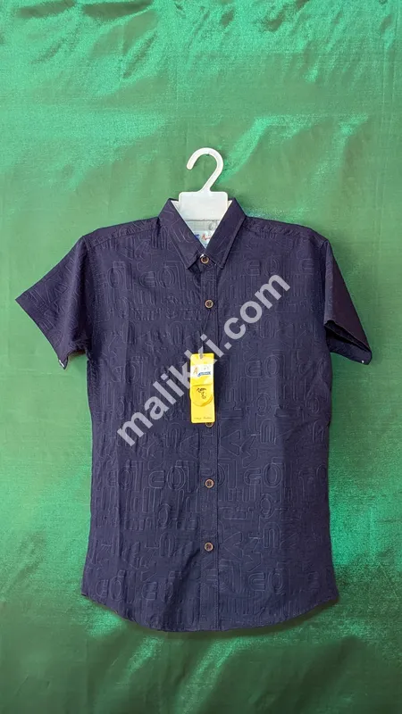 Blue Half Sleeve Shirt