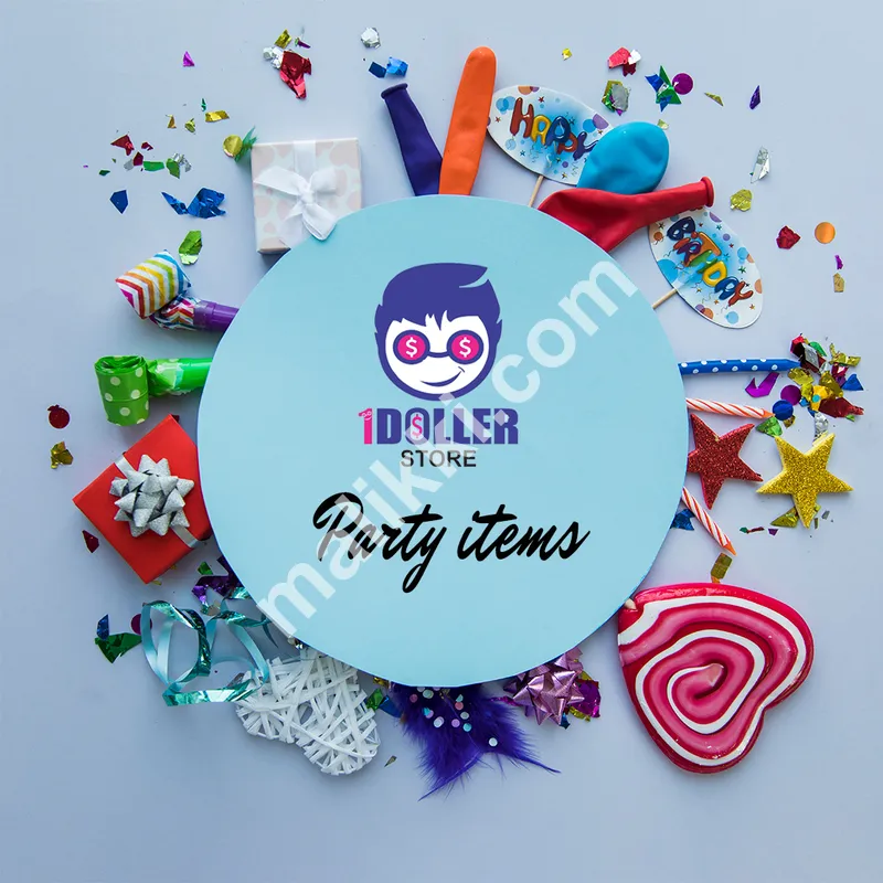 پارٹی آئٹمز کا چھوٹا پیک