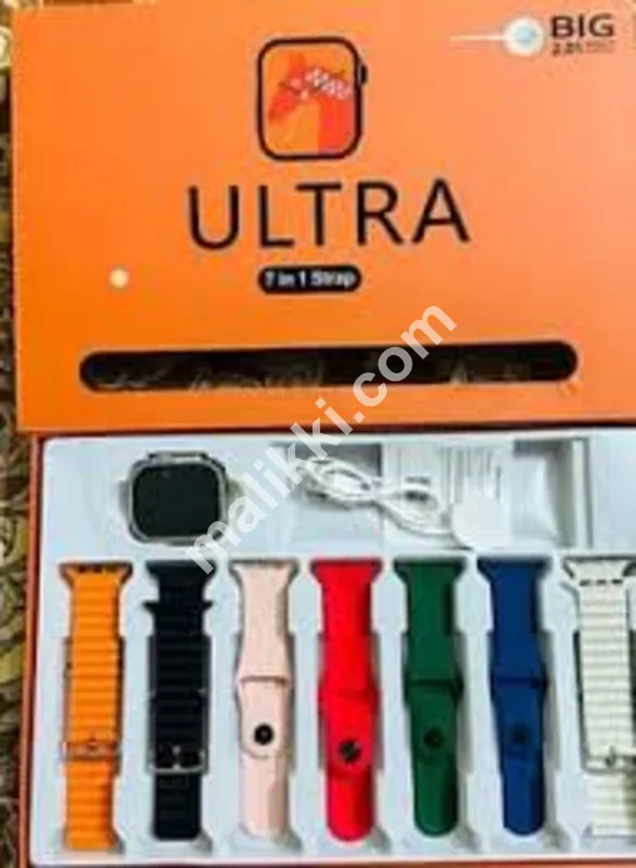 Ultra smart watch with 7strap