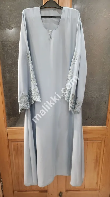 Cut Work Embroidery NIDA Fabric Abaya