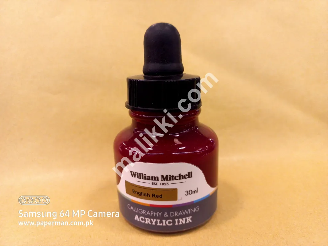 Acrylic Inks English Red  30ml 